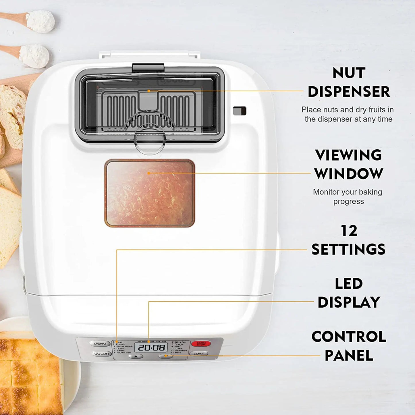 Abtrak Automatic Bread Maker